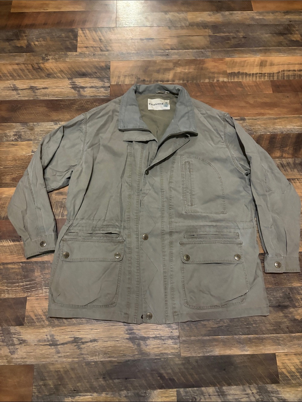 Vintage Fieldmaster Outdoor Hunting Safari Utility Jacket